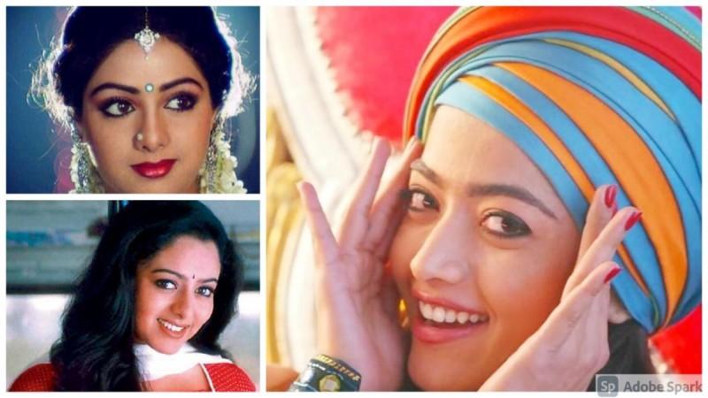 Rashmika Mandanna likes to act in the biopics of Sridevi and Soundarya. Rashmika Mandanna