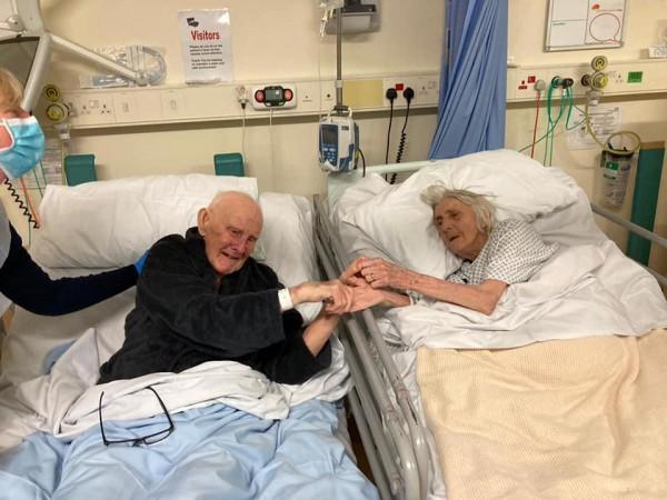 Margaret & Derek Firth. Credit@MEN Media Margaret & Derek Firth
