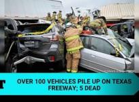 Texas freeway crash