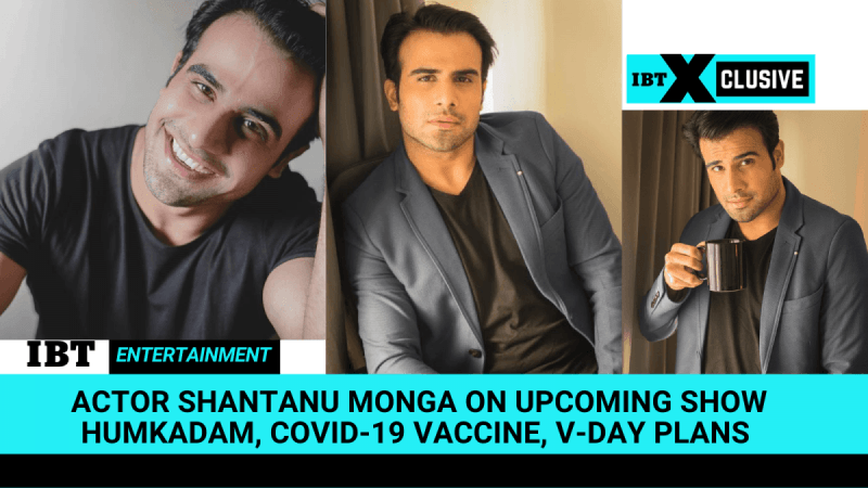 Tv actor Shantanu Monga