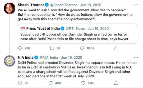 Tharoor Davinder Singh