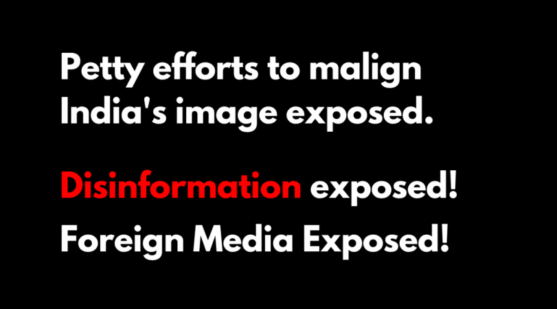 Propaganda against India