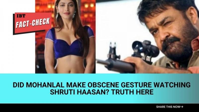 Fact-check Mohanlal viral video