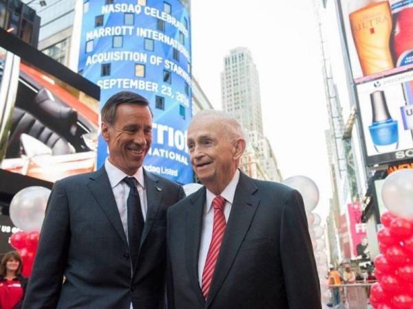 Arne Sorenson with J.W. Marriott Jr Arne Sorenson