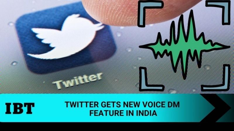 Twitter voice DM