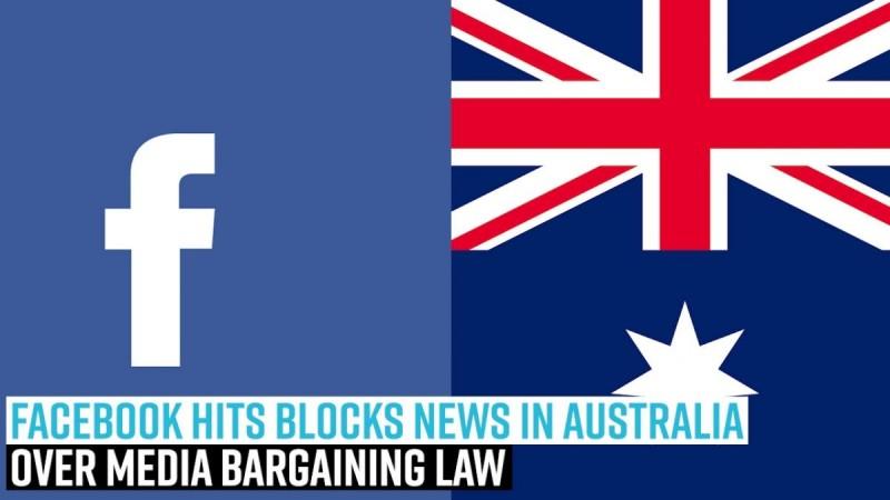 Facebook Hits Blocks News in Australia Over Media Bargaining Law