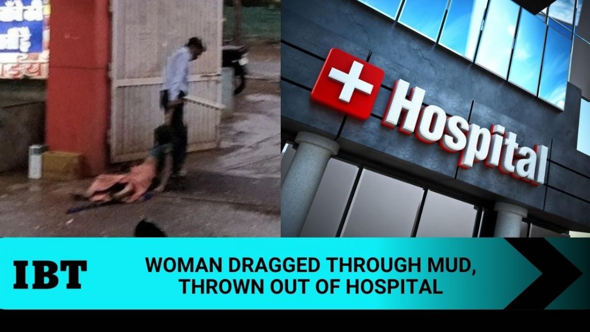 Woman Seeking Treatment At Madhya Pradesh Hospital Dragged Thrown Out Photo Of Incident Goes