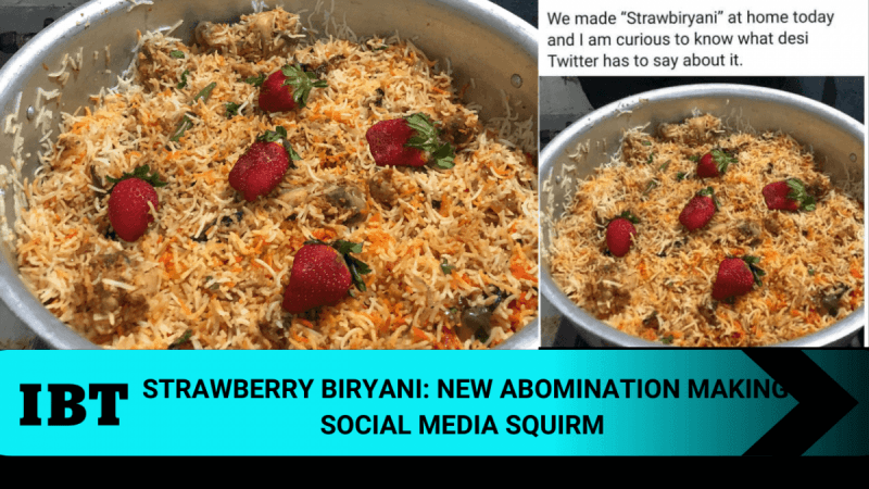 Strawberry Biryani