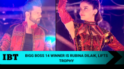 Bigg Boss 14 winner is Rubina Dilaik, lifts trophy. See her photos