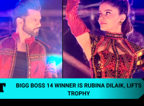 Bigg Boss 14 winner is Rubina Dilaik, lifts trophy. See her photos