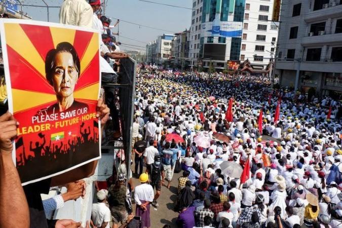 strike Myanmar