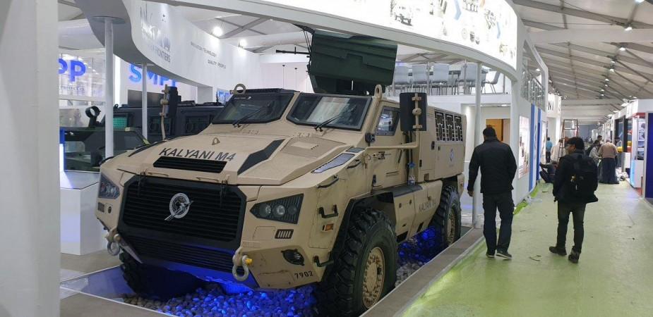 M4 Vehicle at Defence Expo M4 Vehicle
