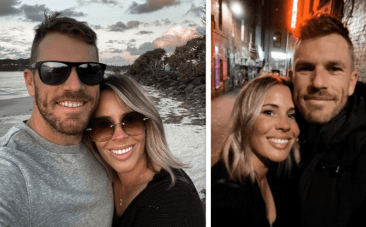 Aaron Finch and Amy