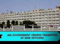 J&K Government orders transfers