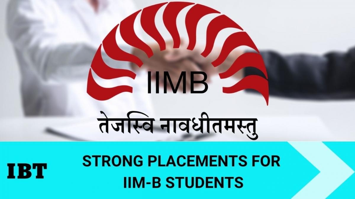 IIM Bangalore Placement 2021: 435 Students Get 481 Offers From ...