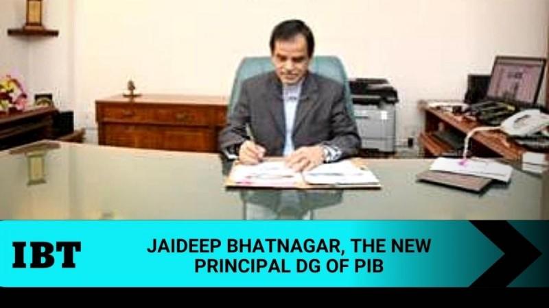 Who is Jaideep Bhatnagar; the new Principal DG of PIB