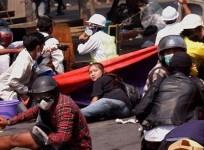 protester