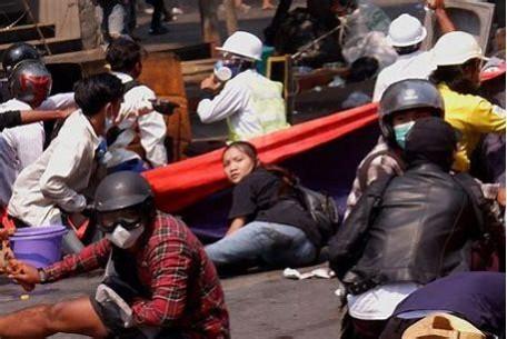 protester