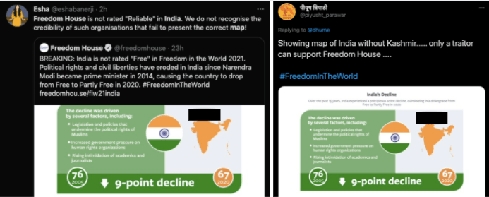 Freedom House report
