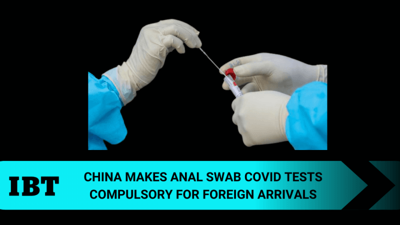 China anal swab tests