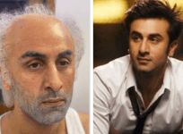 Ranbir Kapoor bald look