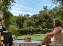 Meghan Markle with Oprah Winfrey