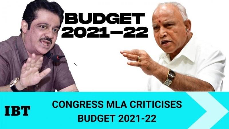 Cong MLA on Budget 2021