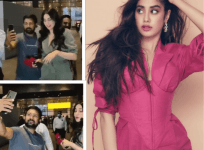 Janhvi Kapoor at the airport