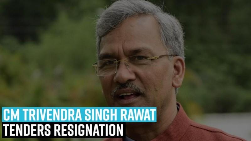 CM Trivendra Singh Rawat tenders resignation