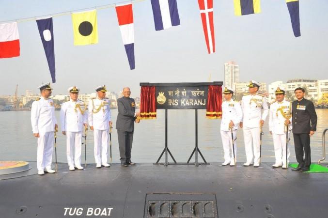 INS Karnaj Commissioning ceremony in Mumbai (Image:2) INS Karnaj