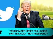 Trump on losing Twitter, golf