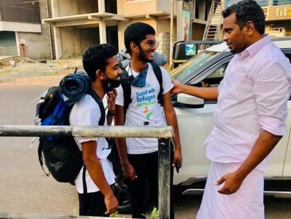 Congress candidate Firoz without a mask politicians without mask