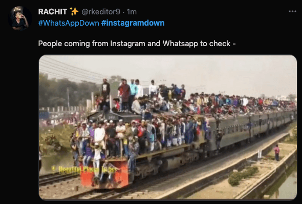 WhatsApp down