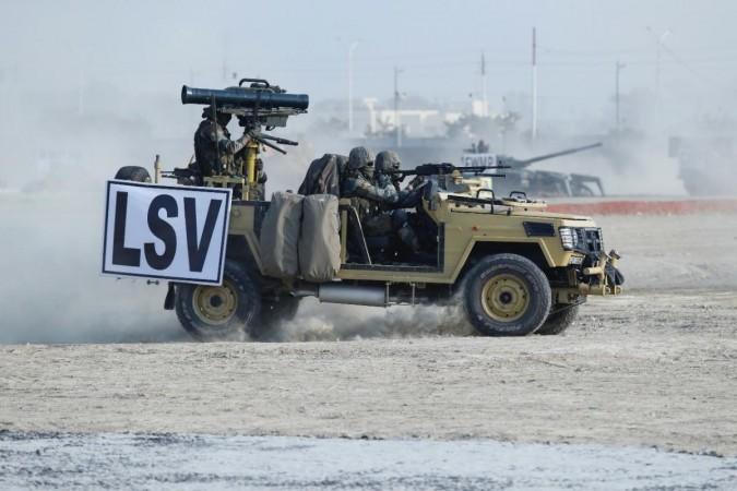 MILAN-2T Anti-Tank Guided Missiles mounted on a Jeep MILAN-2T Anti-Tank Guided Missiles