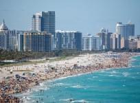 Spring break in Miami beach