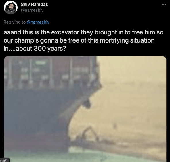 Suez Canal in gridlock; container ship longer than Eiffel Tower blocked Egypt's crucial shipping lane