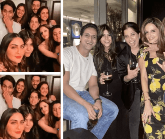 Sussanne Khan, Arslan Goni, Ekta Kapoor, Krystle D'Souza Sussanne Khan, Arslan Goni, Ekta Kapoor, Krystle D'Souza