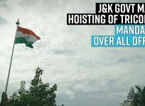 J&K Govt makes hoisting of Tricolour mandatory over all offices and Govt buildings