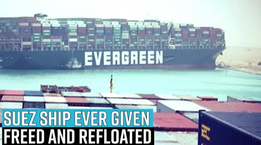 Not Again Suez Canal Sees Another Container Stuck Ibtimes India Not Again Suez Canal Sees Another Container Stuck Ibtimes India