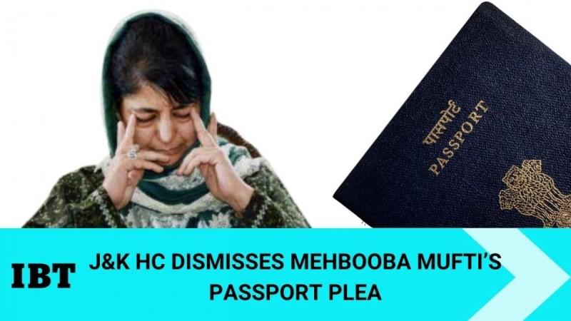 Mehbooba Mufti passport crisis