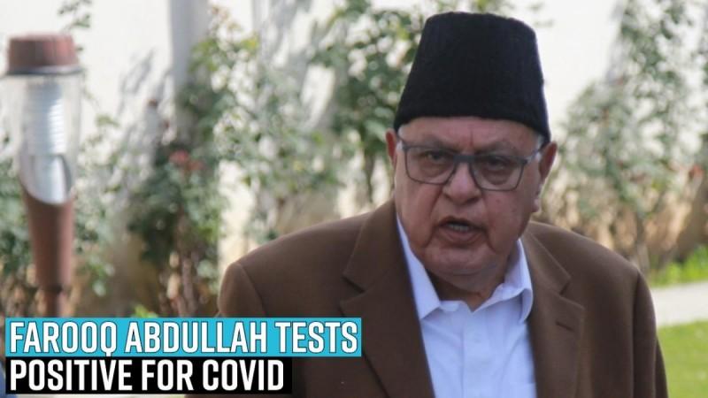 Farooq Abdullah tests positive for COVID