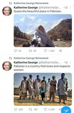 Fact check: Pro-PAK Katherine George is fake; lies exposed after plagiarised propaganda