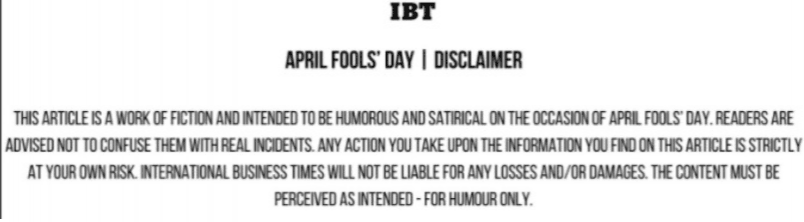 April Fool's Day April Fool's Day