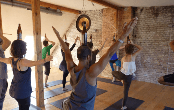 Representational image Beer Yoga