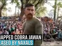 Kidnapped CoBRA jawan Rakeshwar Singh Manhas released by Naxals