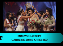 Mrs World 2019 Caroline Jurie arrested