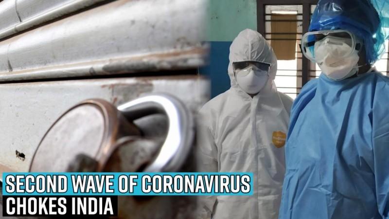 Second wave of coronavirus chokes India