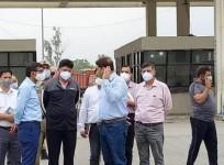 Divisional Commissioner Jammu, Raghav Langer reviewing situation at Lakhanpur-the gateway of J&K.