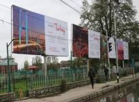 Hoardings inviting 'investiment in Turkey' appear in Srinagar