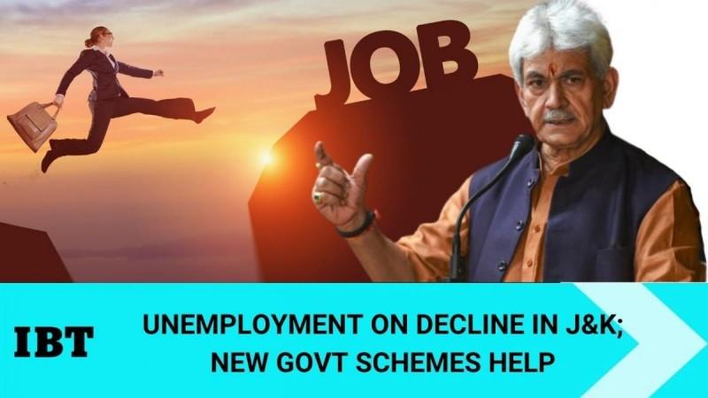 Unemployment on decline in J&K